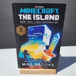 Minecraft The Island An Official Minecraft Novel Book By Max Brooks Paperback Pa